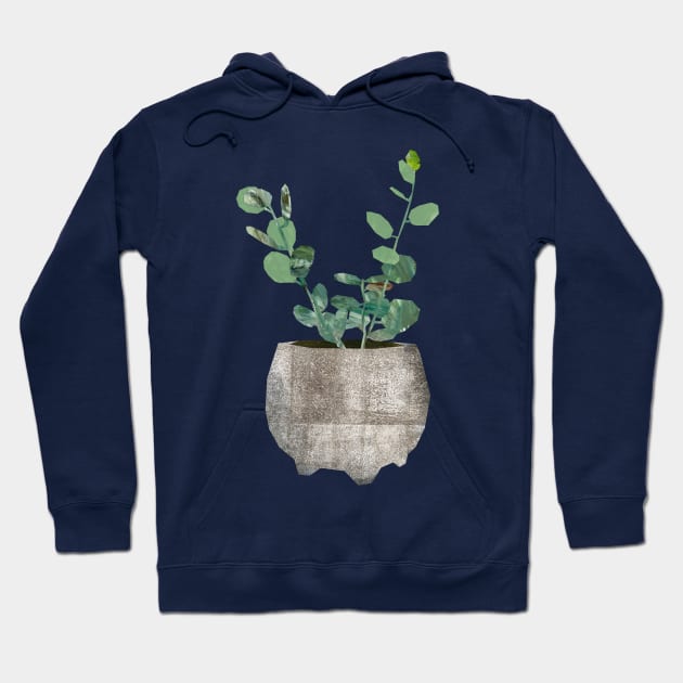 Silver dollar vine Hoodie by Babban Gaelg